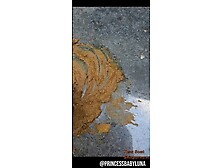 PrincessBabyLuna - Pooping Outside and Playing