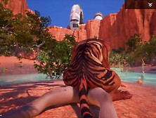 WILD LIFE KIRA PORN / TIGER FURRY FUCK HD