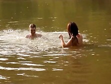 asia zo and andrea sky- public water strip game