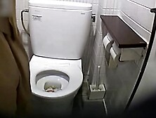 Spy toilet - Spy cam films women in office