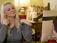 Serena Blair And Kenzie Taylor In Milf Blonde Enjoys Lesbian Anal Sex With Horny Lesbian Babe