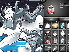 Kinky porn video game with hot babes being dominated and dicked down