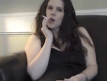 Fabulous Homemade Movie With Webcam,  Smoking Scenes