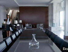 Deeper.  Beautiful Gianna Dior takes every inch of Antons BBC