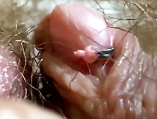 Bizarre Close Up Large Love button Cunt