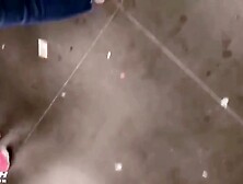 Shooting huge load on moms ass in the supermarket