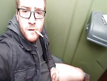 Smoke Wank Portable Toilet