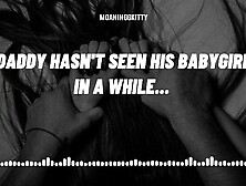 Erotic Audio for Males Daddy hasn't seen his babygirl in a while Bj Rough Sexo