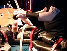 Bondaged Bottom Submissive Foot Fetish - Dominatrix Rough Sex with Big Dick Domination