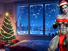 [Voice Acted] Futanari Krampus Roleplay [Animated] [Roleplay] [CEI] [Shemale hentai Bangs] [FEMDOM]