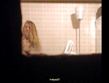 Sorority Slut Changing Window Spy