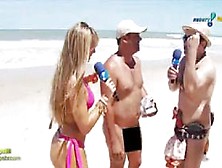 Funny Report On Brasilian Nudist Beach