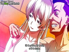 Hentai Bosomy College Girl Rough Sex Act