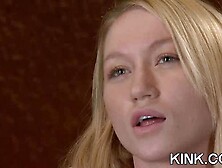 Sexy hot babe gets double penetrated