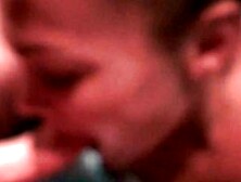 Horny Couple Record Their Pool Side Blowjob