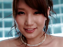 Getting a blowjob and tittyfucking beautiful Asian babe