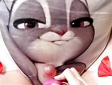 [EroNekoKun] - Alluring Hubby masturbate and jizz moaning on dakimakura with horny Judy