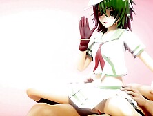 Kiso Kantai Collection Hentai Cowgirl Position Sex And Dance Undress Mmd 3d Green Hair Color Edit Smixix