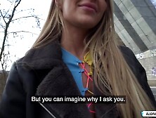 "Busty Babe Hits The Road - Big Boobed Blonde Goes On A Wild Adventure"