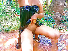 Srilankan Sexy Girl Outside Bathing Natural Place. Asian Village Girl Natural Beauty. Sexy Women Shower Like This. Traditinalal