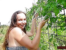 Devoutdevour - Garden Play Long Bean Whipping,  Bisexual Bittermelon,  Squirting,  And More!