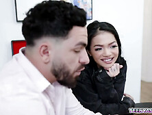 Paisley Paige In Asian Student 18+ Bangs With Hot Tutor