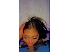 Back room mad sexy sloppy blow job and banging lustful oriental POV MISSIONARY