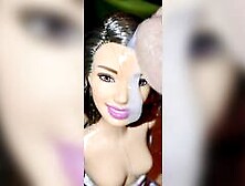 Dark Hair Barbie 2021 Cumshot Compilation