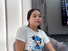 While my hubby goes on vacation with his ex-wife,  I force my horny Latino neighbor to fuck me and make him jealous.