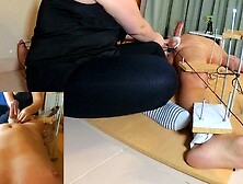 Homemade Femdon Hand-Job. SELF PERSPECTIVE. Tickling Torture. Bound Prick and Balls. Ruined Cumming. Post Climax Torture