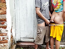 real indian bitch have sex with friend in public place