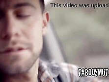 Golden-haired Teen Hitchhiker Gets Double Permeated By 2 Strangers