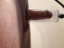 Out Of Chastity And Into Rod Pump With Handsfree At The End