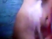 18+ Cute Girl Bathing & Fingering Video