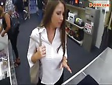 Big Butt Babe Screwed At The Pawnshop