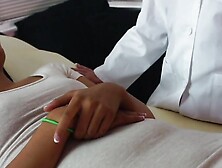 Angelina Chung & Savannah Fox,  Redhead Beauty and Brunette