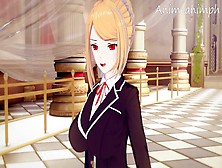 Fucking Angelica Rapha Redgrave From The World Of Otome Game Is Though For Mobs - Hentai Cartoon