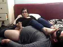 Stinky Toes Footjob & Smother Hj