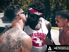 HETEROFLEXIBLE - Stressed Straight Groom Marcus McNeil BENDS OVER For Hung Best Man Leo Louis: Gay Porn