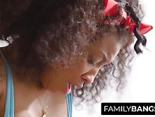 FamilyBangs. com ⭐ Black Mother I'd Like To Fuck and StepDaughter Mixing like Milk and Chocolate with Golden-Haired Baby,  Septemb