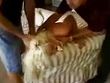 blonde wife gets used and umiliated by hubby and friend