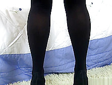 English Milf Gemma Gold Stuffs Her Shaven Cunt With Dildo