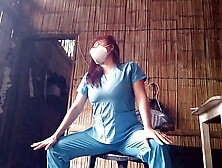 I JUST CAME BACK FROM WORK AT THE HOSPITAL AND I HAVE TO MASTURBATES TO SATISFY MY DESIRE FOR SEX.  REAL NURSE PORN