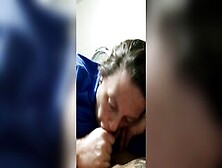 Babysitter Blowing And Gagging On Rough Penis Until She Makes Him Explodes Cum On Himself Part Two