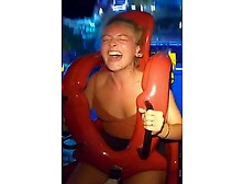 Nope,  that top can't keep your tiny tits covered