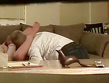 Sugar baby Lupe plays with Step daddy