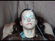 Fake Bukkakehomemade Facial.  If You Dont Like Fake Cum Watch Something Else!!! Nobody Wants Your Negativity In Our Comments