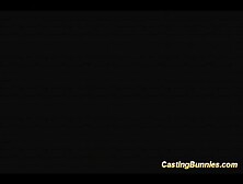 Blonde teenie gives head & screws sausage