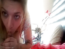 Baby gives her Step daddy kisses