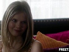 Overprotective Stepdad Derrick Pierce Castigate His 18yr Stepdaughter Coco Lovelock